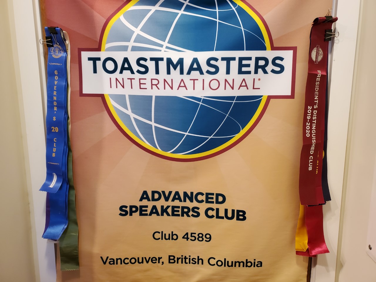 Advanced Speakers Club banner