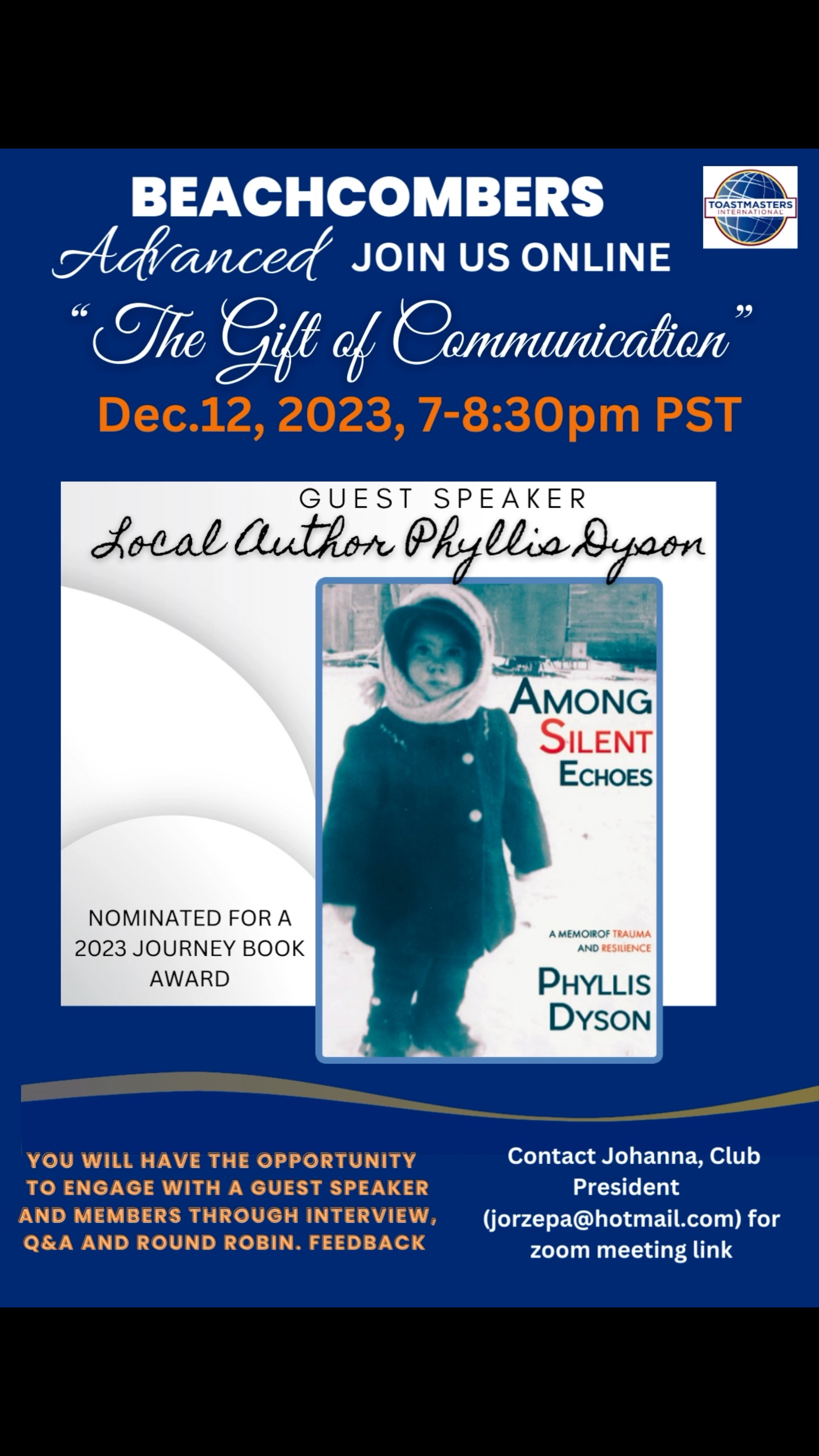 Share the gift of communication with us!