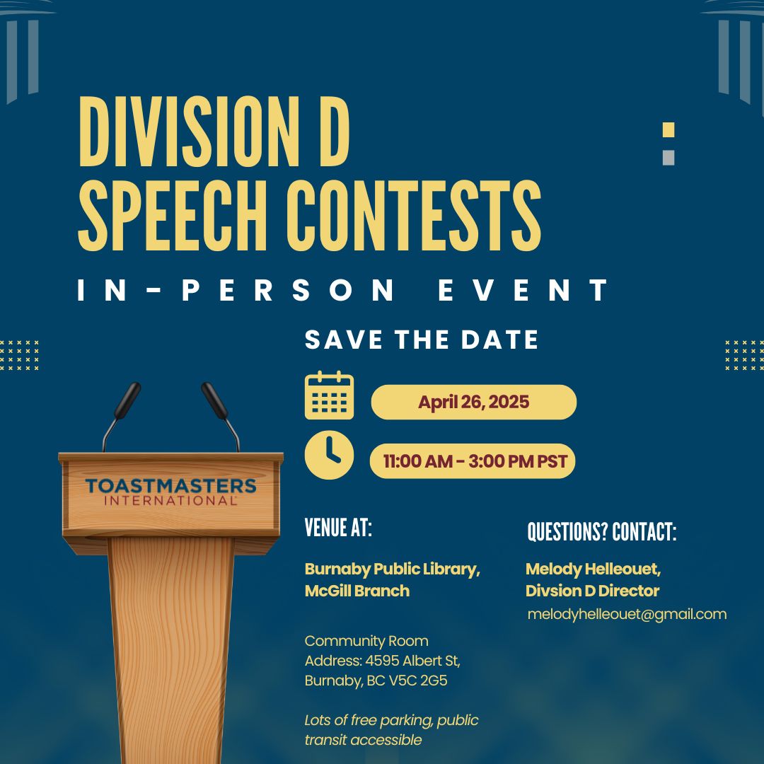 Division D Speech Contests