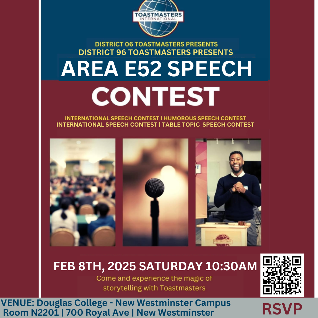 Area E52 Contest Feb 8th, 2025 Saturday at 10:30am