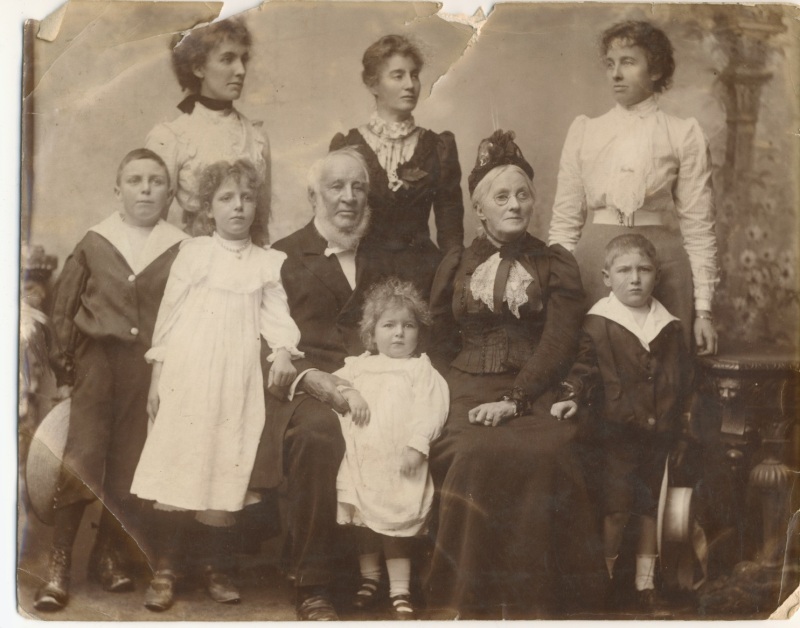 Historical Family Photo in 1900s