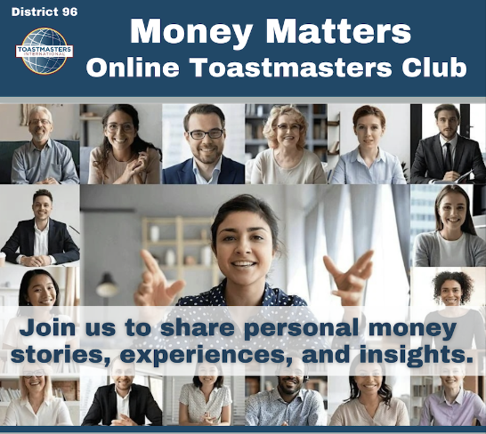 Money Matters Online Toastmasters