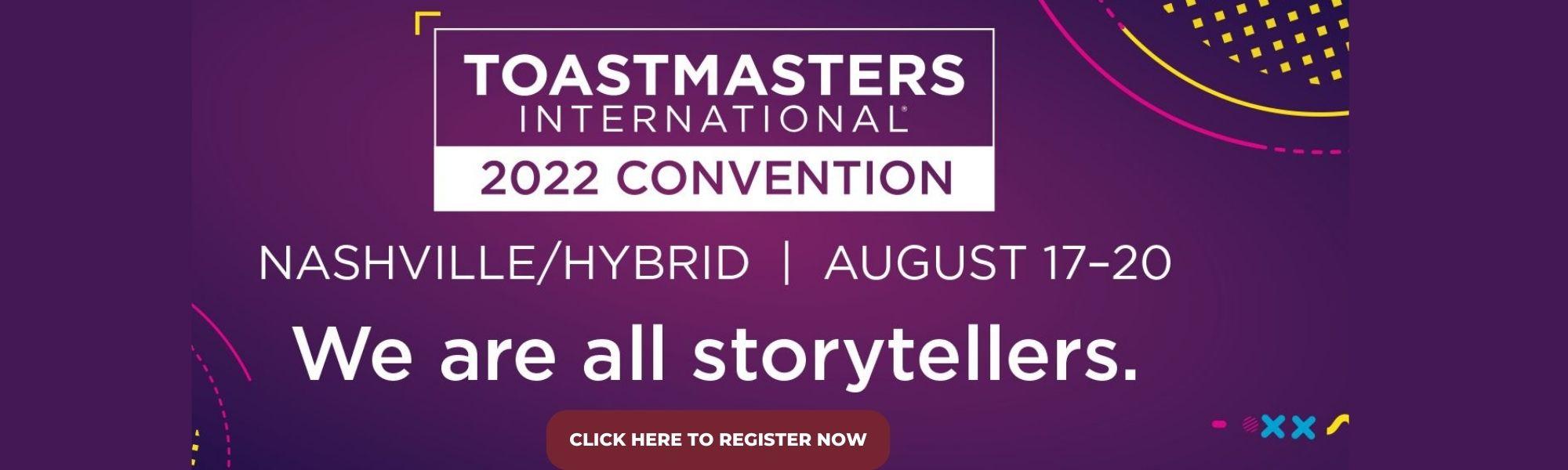 Toastmasters International 2022 Convention
