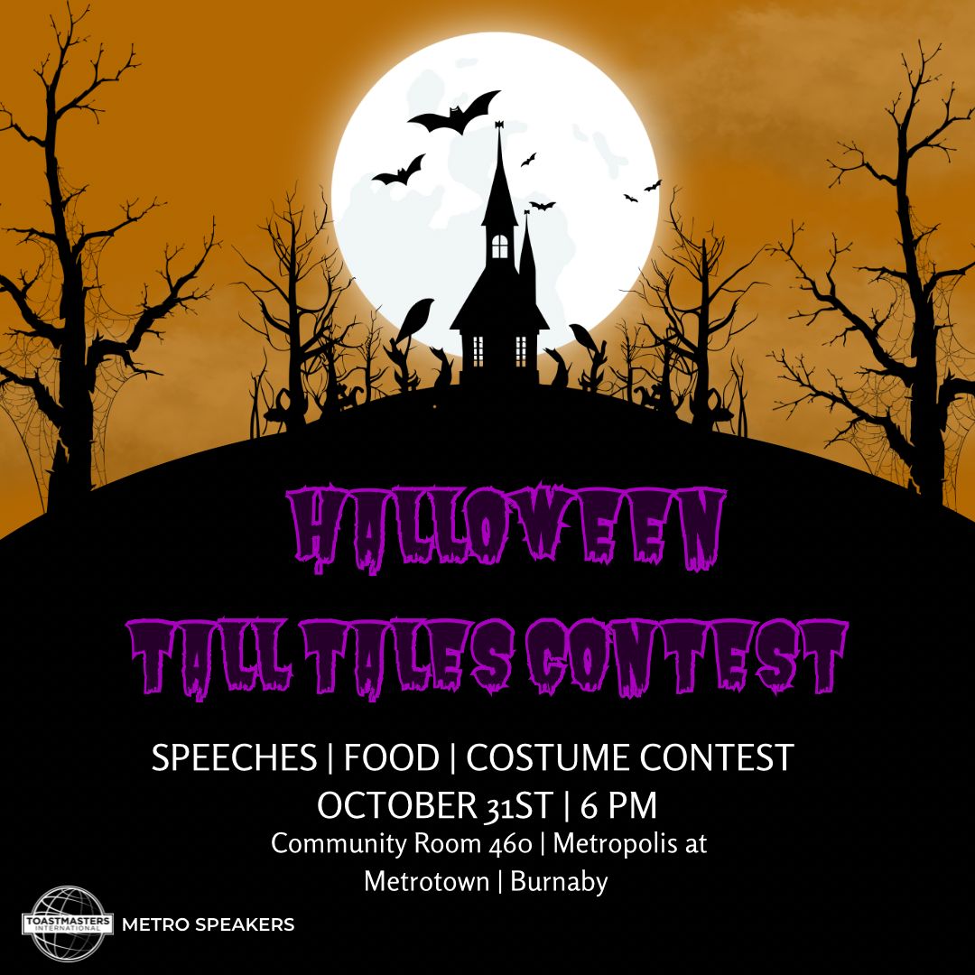 Metrospeakers Halloween Event