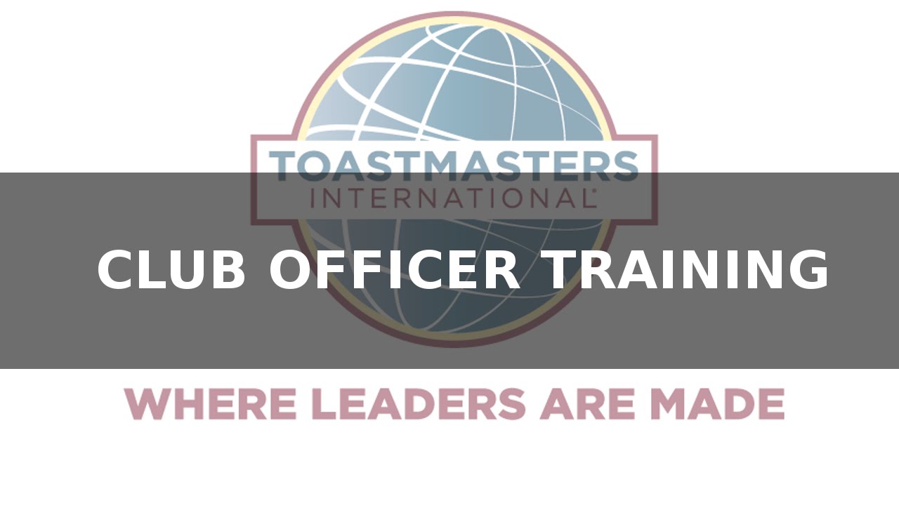 Club Officer Training