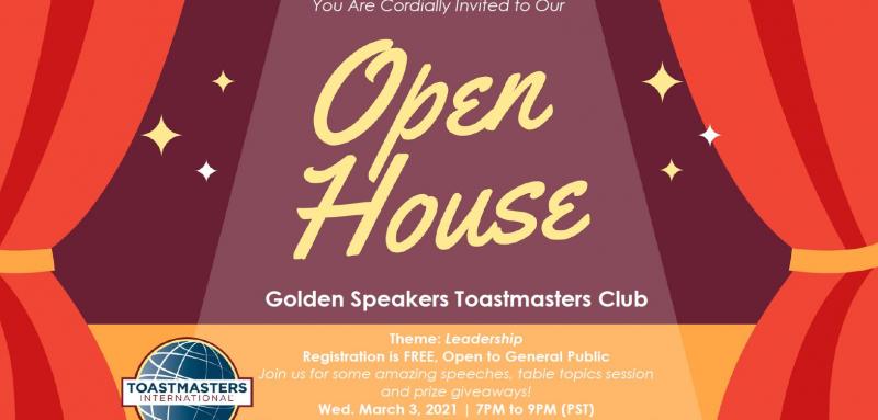 GS Open House March 2021
