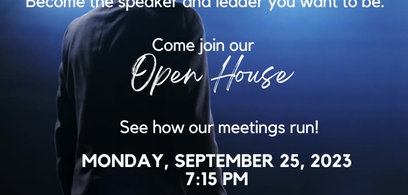 Open House invitation 