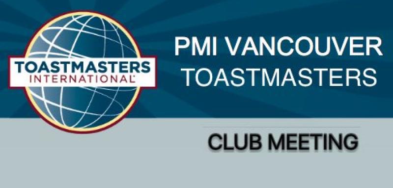 PMI VANCOUVER TOASTMASTERS