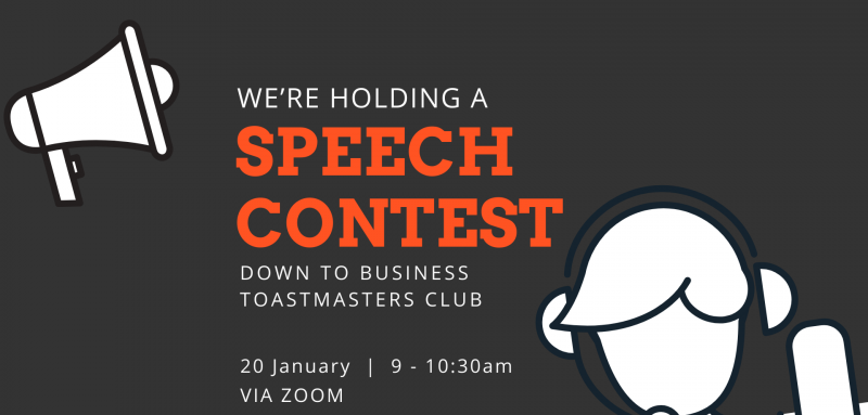 Down to Business Speech Contest
